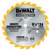 DEWALT 5-3/8-in 24-Tooth Carbide Blade, small