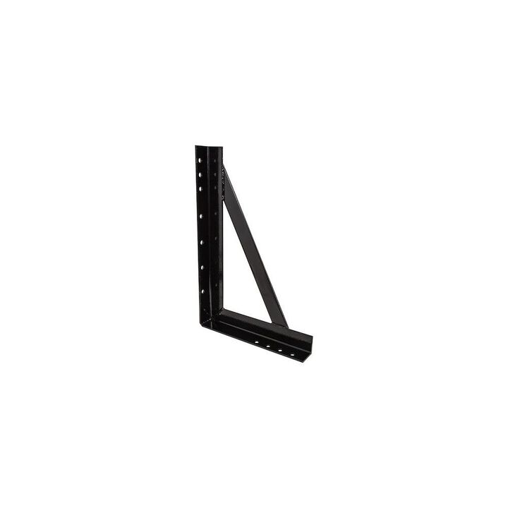 Buyers Products Company 18x27 Inch Welded Black Formed Steel Mounting Brackets, large image number 2