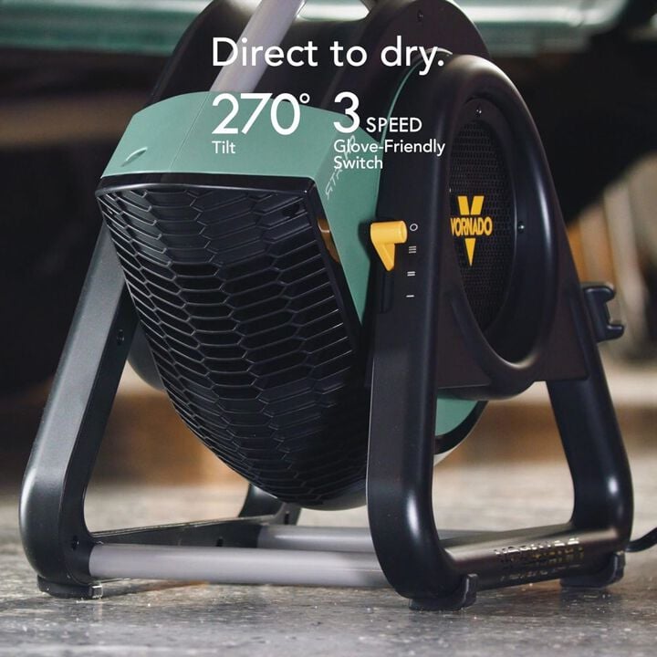 Vornado RTR 7.56 Inch 120V 3-Speed 1082 Cfm High-Velocity Air Circulator, large image number 6