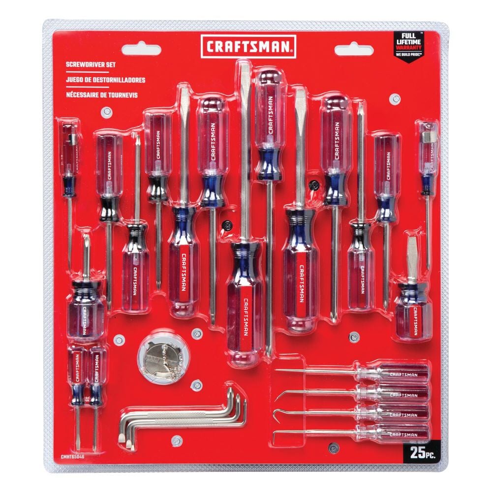 CRAFTSMAN Acetate Screwdriver Set 25 Pieces, large image number 6