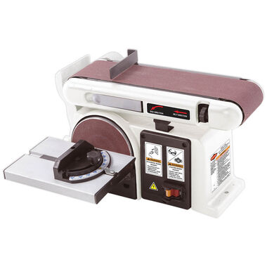 Shop Fox 4In x 36In Horizontal / Vertical Belt Sander with 6In Disc