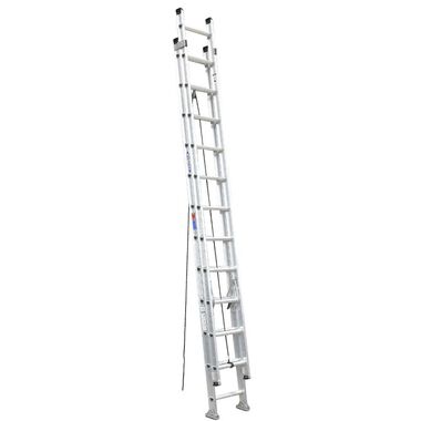 Werner 24-ft Aluminum 300-lb Type IA Extension Ladder, large image number 0