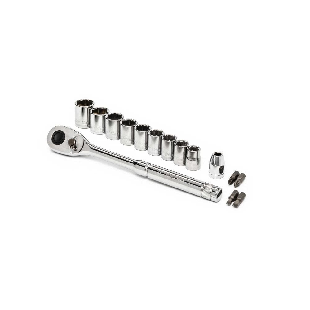 Crescent 15 Pc 3/8in Drive 6 Point Metric Mechanics Tool Set, large image number 2
