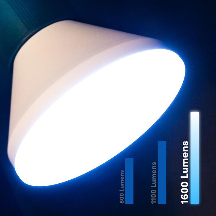 Feit Electric 17W 1600 Lumens 9000K PAR38 E26 Base LED SuperColor Floodlight, large image number 1
