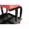 MaxJax Vinyl Cushion Rolling Work Seat with 4 Swivel Casters, small image number 4