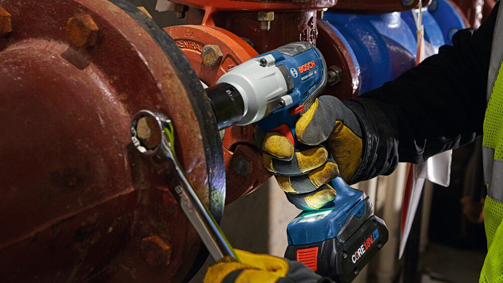 Bosch 18V Brushless 1/2 in Mid-Torque Impact Wrench with Pin Detent (Bare Tool), large image number 9