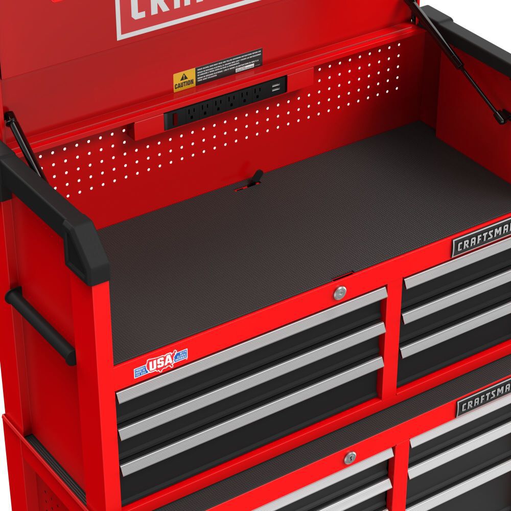 CRAFTSMAN S2000 41 Inch 6-Drawer Tool Chest, Red, large image number 11