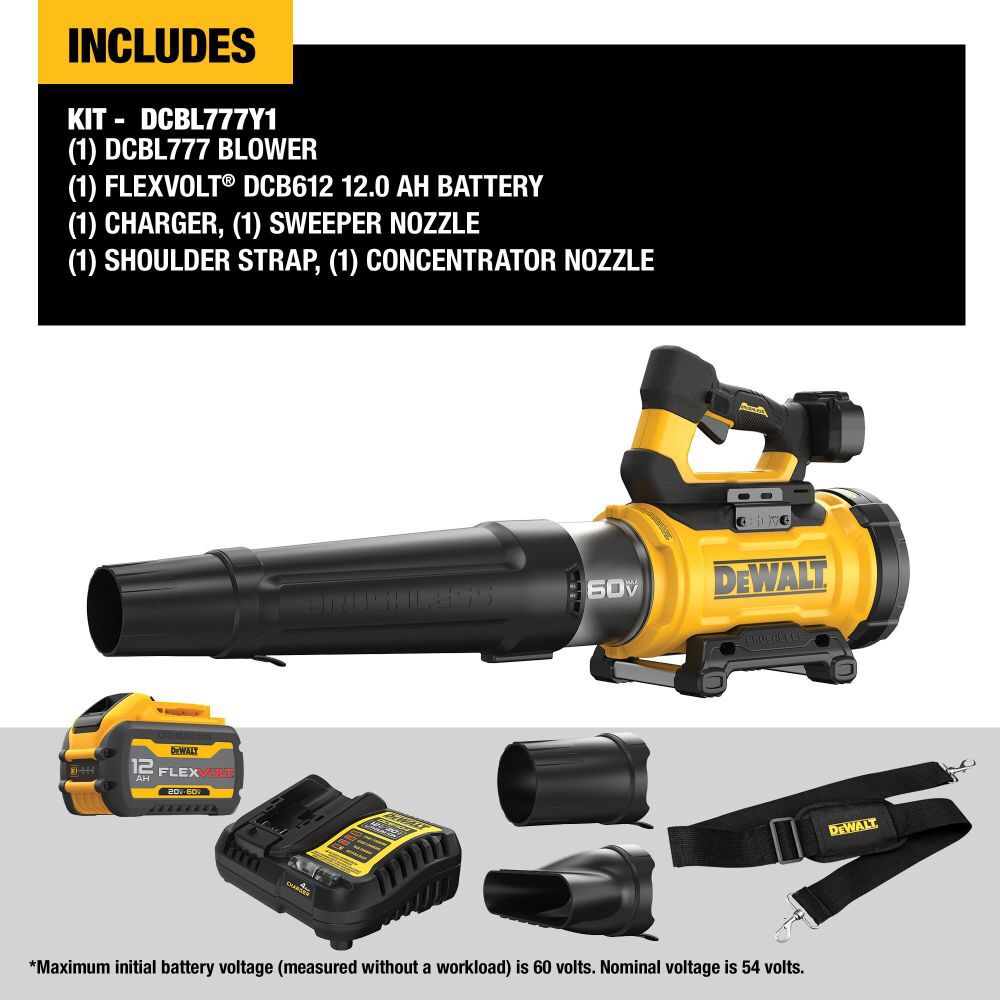 Dewalt 60 volt flexvolt blower clearance