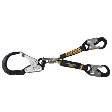 DEWALT 2 ft Web Work Positioning Device with Lightweight Aluminum Hooks