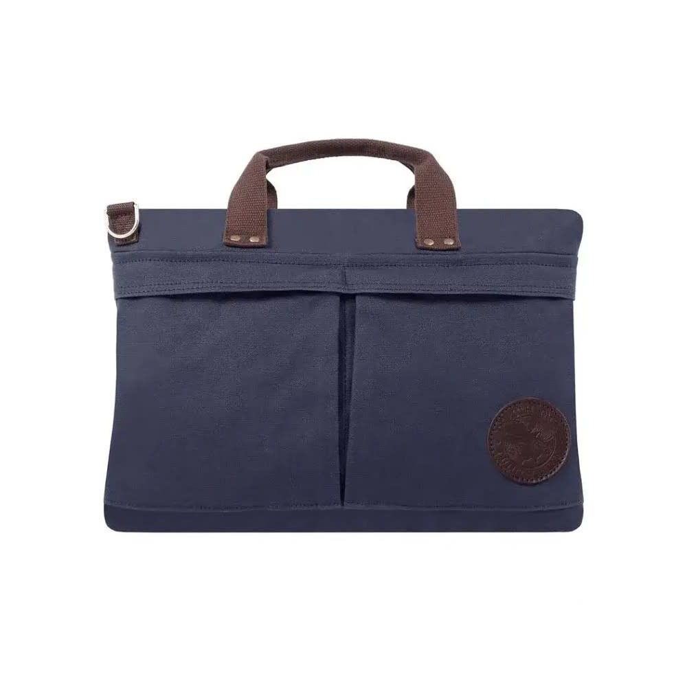 Duluth Pack Navy Nylon Lined City Briefcase, large image number 1