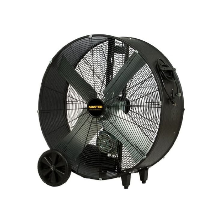 Master 36 Inch High Capacity Heavy-Duty Belt-Drive Barrel Fan