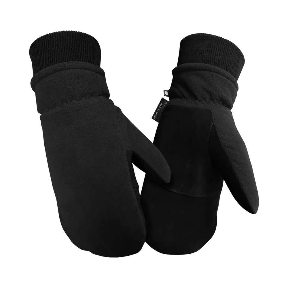 Hand Armor Deer Suede Mitten Black Size 2XL - 1750BK-XXL