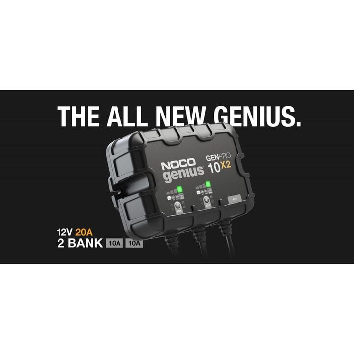 Noco Battery Charger 12V 20A Fully Automatic 2 Bank On Board, large image number 1