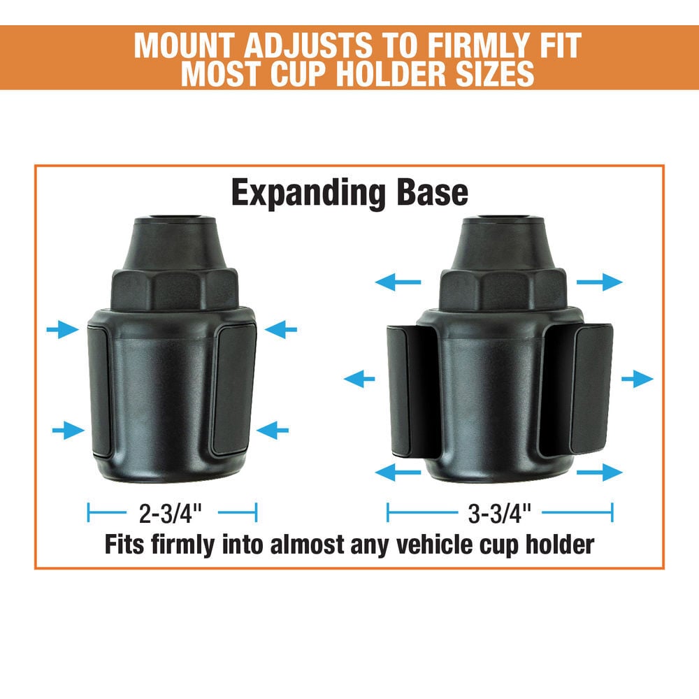 Buyers Products Company SAM Universal Snow Plow Controller Cup Holder Mount Kit, large image number 4