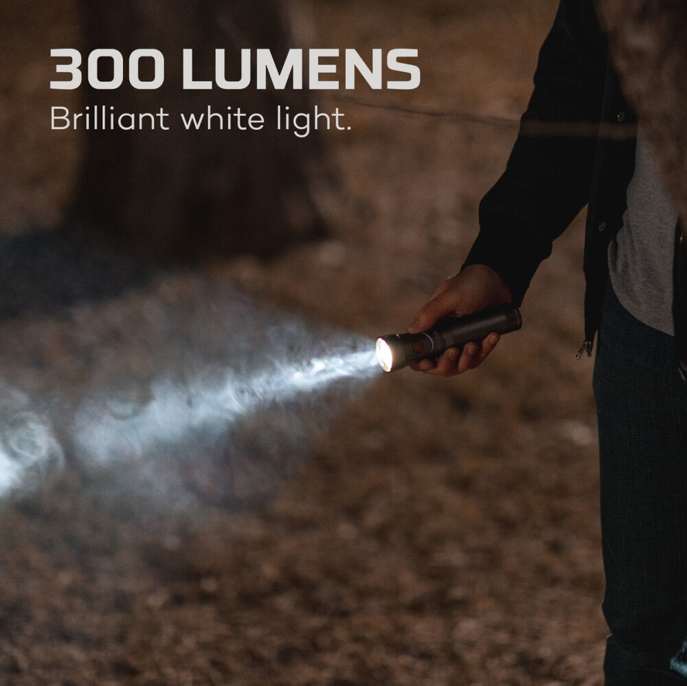 Nebo 300 Lumens Rechargeable LED Dual Work Light & Spot Light, large image number 2