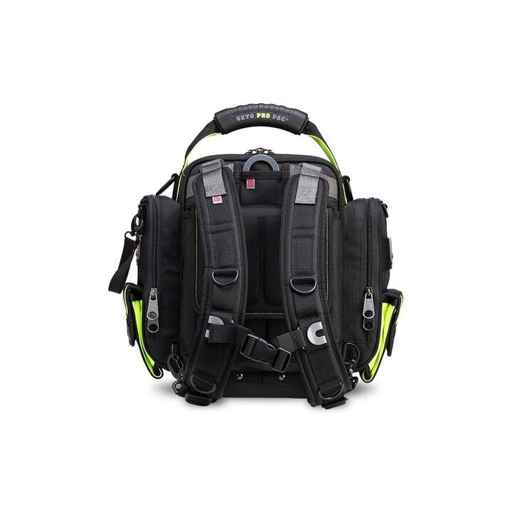 Veto Pro Pac 45 Lbs X-Large Zippered Meter Bag, Black/Hi-Viz Yellow, large image number 1