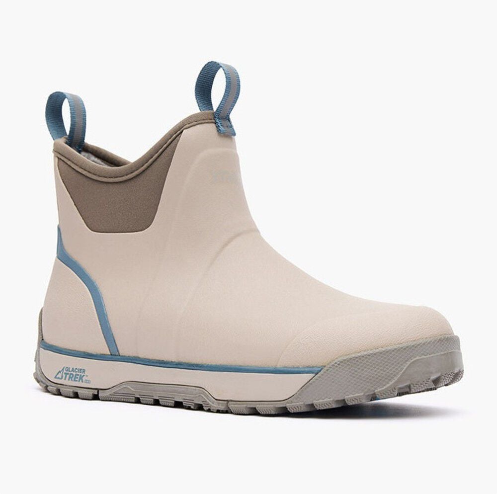 XTRATUF Mens Ice Fleece Lined Ankle Deck Boot Taupe Size 9 - XMABI900 M 090