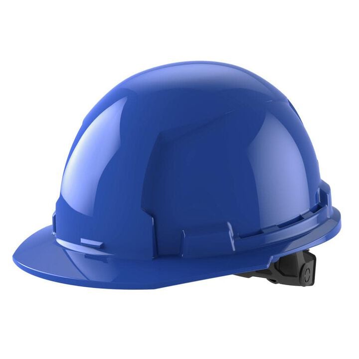 Milwaukee Blue Front Brim Hard Hat with 6pt Ratcheting Suspension Type 1 Class E
