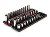 Tekton 3/8 Inch 12 Point Socket Set, 42 Pieces (5/16-3/4 Inch, 8-19 mm), small image number 2