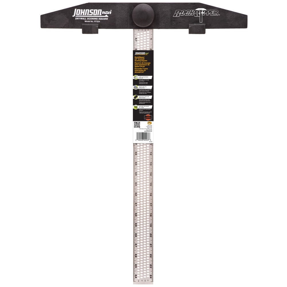 Johnson Level Rock Ripper Pro Drywall Scoring Square, large image number 3