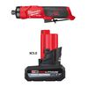 Milwaukee M12 FUEL 1/4 Inch Straight Die Grinder (Bare Tool) and M12 REDLITHIUM XC 12V 5Ah Lithium Ion Power Tool Battery Pack Bundle, small image number 1