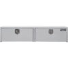 Buyers Products Company 18x16x72 Inch White Steel Topsider Truck Box, small image number 1