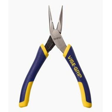 Irwin 5-1/4 In. Long Nose Pliers with Cutter & Spring, large image number 0