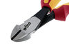 Wiha 8in Insulated Industrial High Leverage Diagonal Cutters, small image number 2