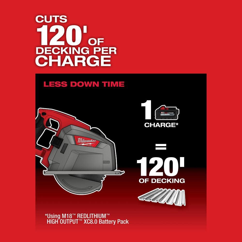 Milwaukee M18 FUEL 8inch Metal Cutting Circular Saw (Bare Tool), large image number 6