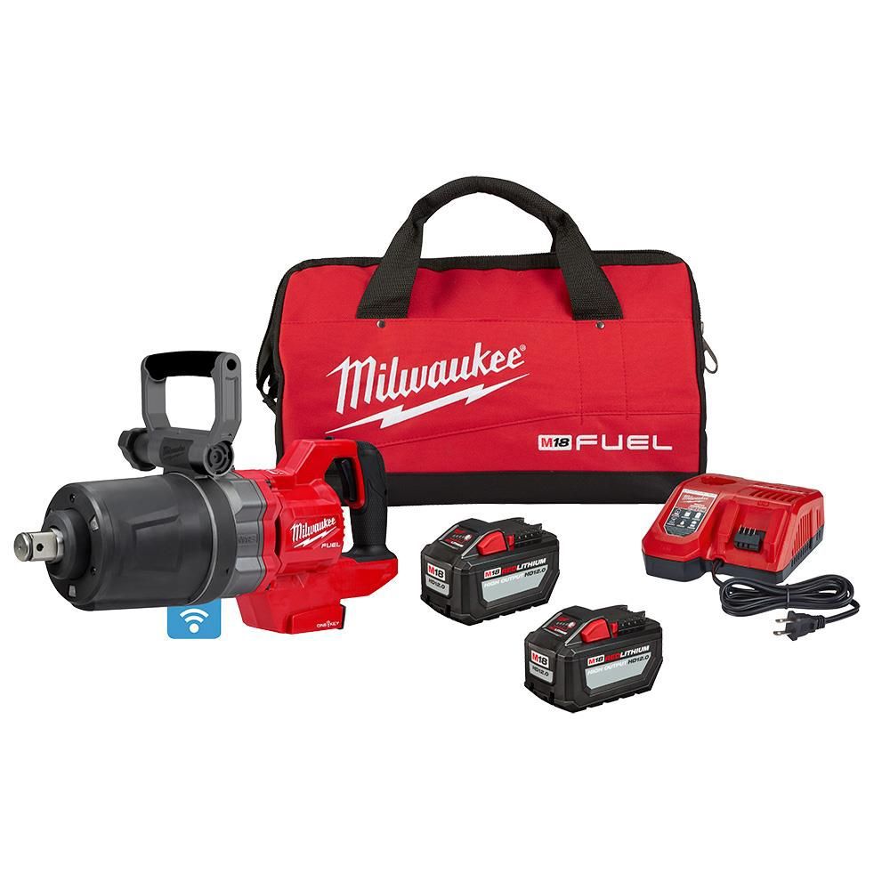 Milwaukee M18 FUEL 1 in. D-Handle High Torque Impact Wrench with ONE-KEY Kit, large image number 15