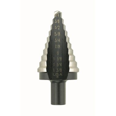 Irwin Step Drill #5-1/4 to 1-3/8 In. 10 SZ, large image number 0