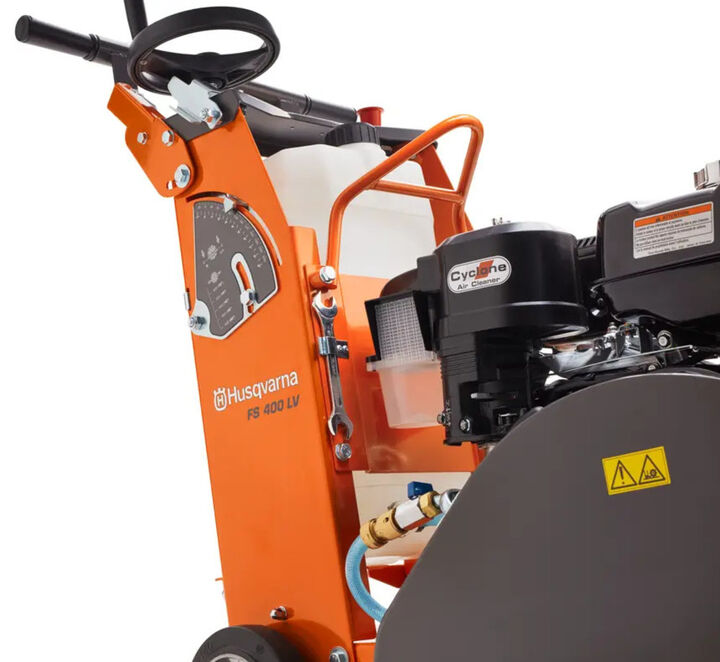 Husqvarna Construction FS400 11.7 HP 20 Inch Gas Walk-Behind Concrete Saw Body Only, large image number 3