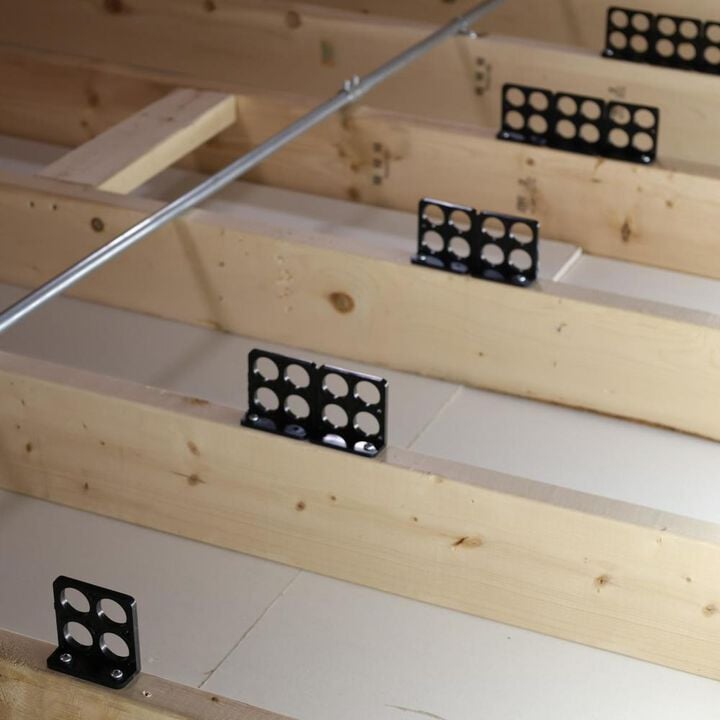 Rack-A-Tiers 12-Hole ABS Crackit Bracket 50 Pieces, large image number 4