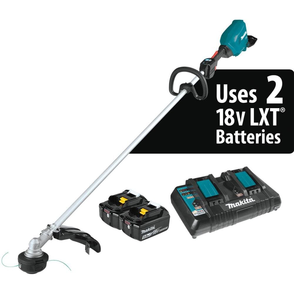 Makita 18V X2 (36V) LXT Lithium-Ion Brushless Cordless String Trimmer Kit (5.0Ah) – XRU18PT