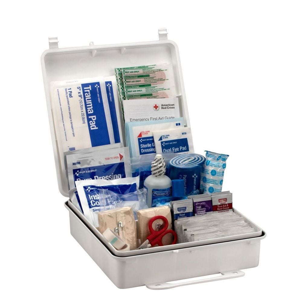 First Aid Only First Aid Kit 50 Person Bulk Plastic Case ANSI B, large image number 4
