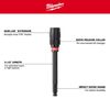 Milwaukee 5-1/2 in. x 7/16 in. Universal Quik-Lok Extension, small