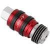Milton 5 In ONE S-1752 Universal Safety Exhaust Quick-Connect Industrial Coupler 1/4in Body 3/8in FNPT, small image number 3