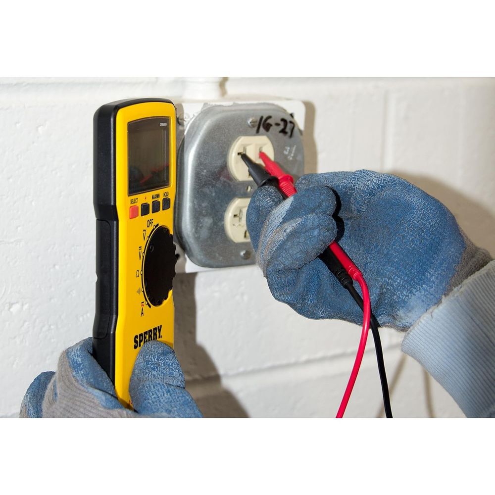 Gardner Bender 600VAC Battery-Powered Autoranging Ultra-Thin Digital Multimeter, large image number 5