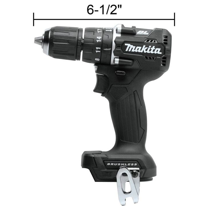 Makita 18V LXT Hammer Driver Drill Sub Compact 1/2in (Bare Tool), large image number 3
