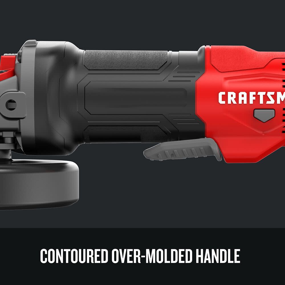CRAFTSMAN 7-1/2 Amp 4-1/2 Inch Electric Small Angle Grinder, large image number 3