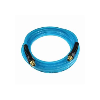 Coilhose 100ft Straight Hose, 1/4in MPT, Blue PFE40504T - Acme Tools