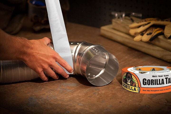 Gorilla Glue 1.88 In. Width x 30 Yd. Length Multi-Purpose White Duct Tape, large image number 3