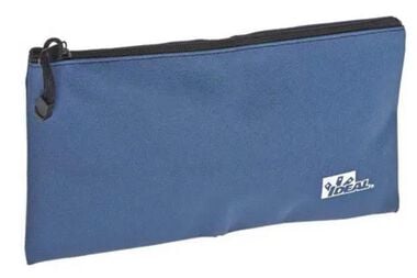 Ideal Industries Zipper Bag, 12-1/2 Inches Long, Blue