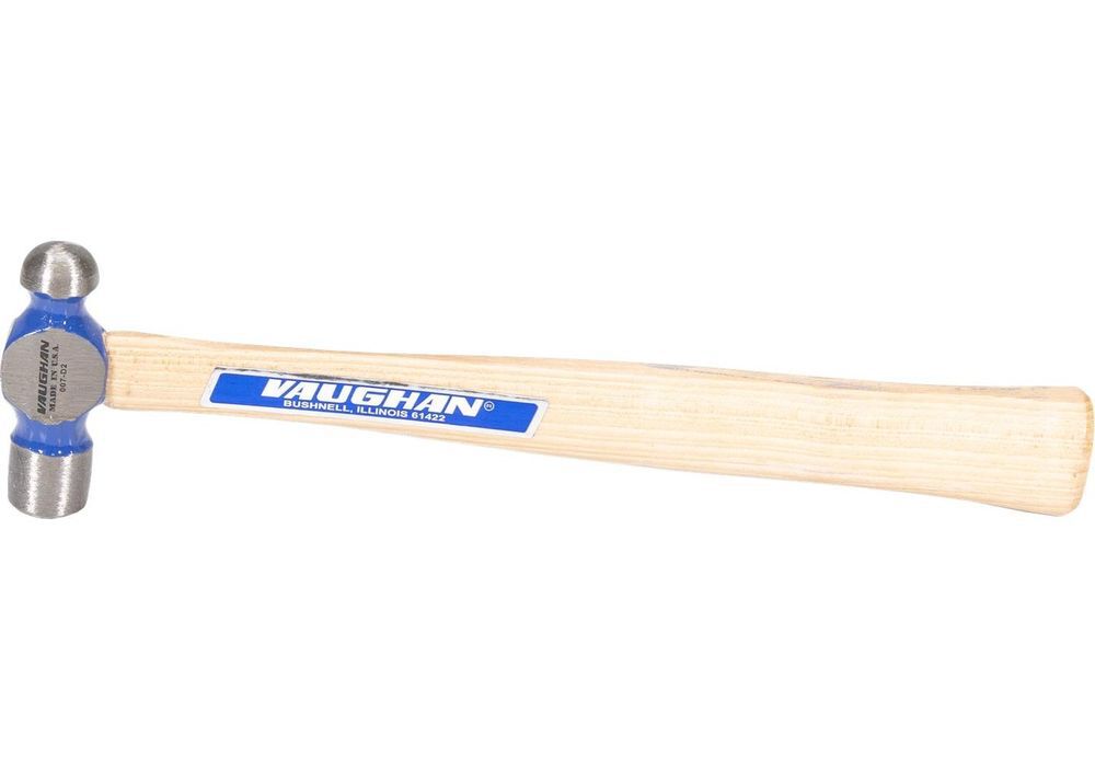 Vaughan 4 Oz Ball Pein Hammer with Hickory Handle, large image number 3
