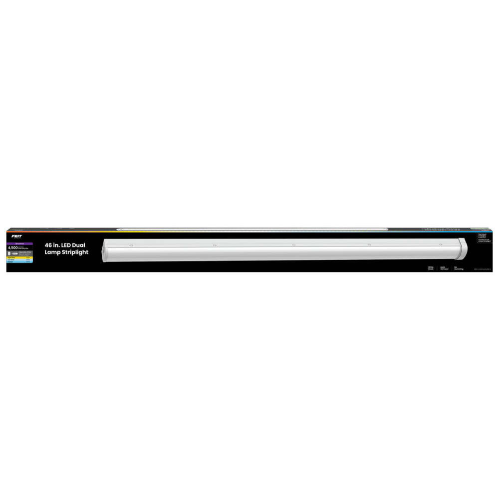 Feit Electric 4 Ft. 42W 4500 Lumens Selectable Dual Lamp LED White, large image number 2