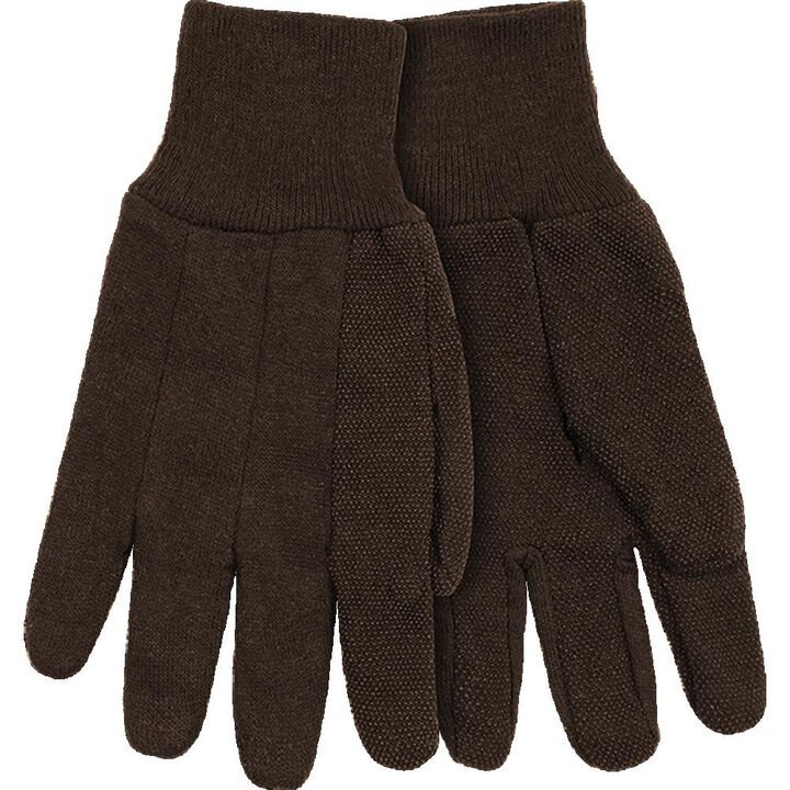 Kinco 9oz Heavy Weight Brown Jersey Gloves Large
