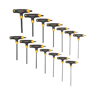 GEARWRENCH Hex Key Set SAE/Metric T Handle 14pc, large image number 0