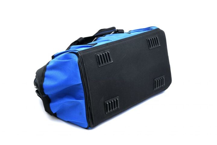 BluBird Work Gear Large Black Polyester BigMouth Bag, 31 Pockets, large image number 2