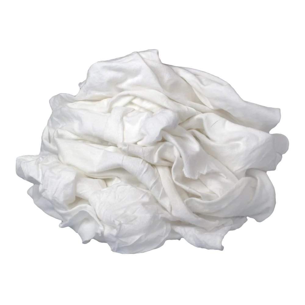Buffalo Industries New Bleached Knits Cloth Rag 4 Lb Box, large image number 1