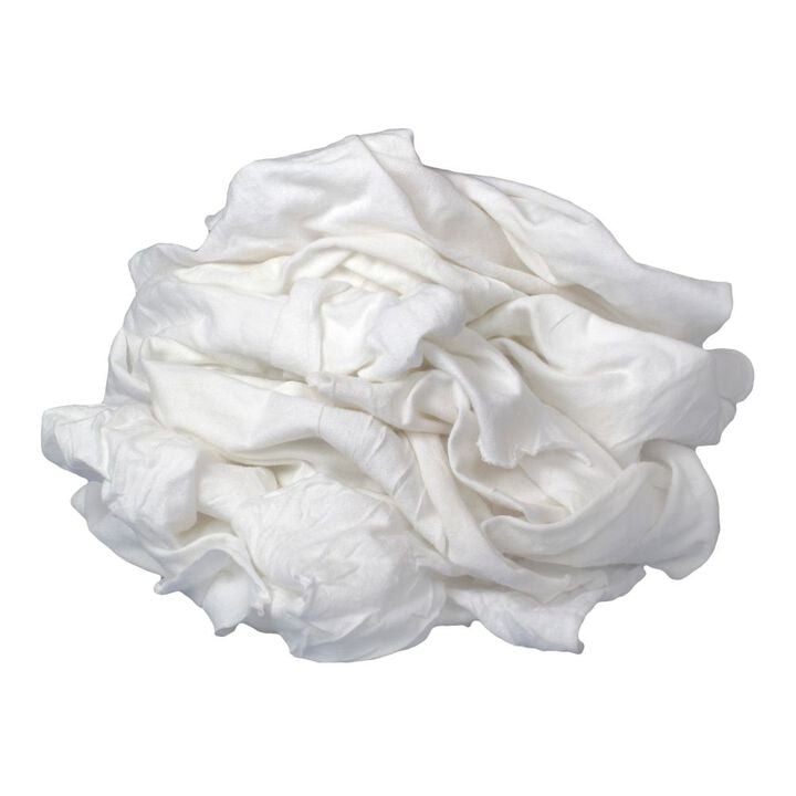 Buffalo Industries New Bleached Knits Cloth Rag 4 Lb Box, large image number 0